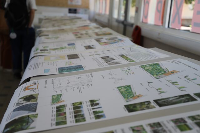 Lors de Du Breuil en fête, samedi 30 et dimanche 31 mai 2026, les élèves exposent leurs projets d'aménagements paysagers.